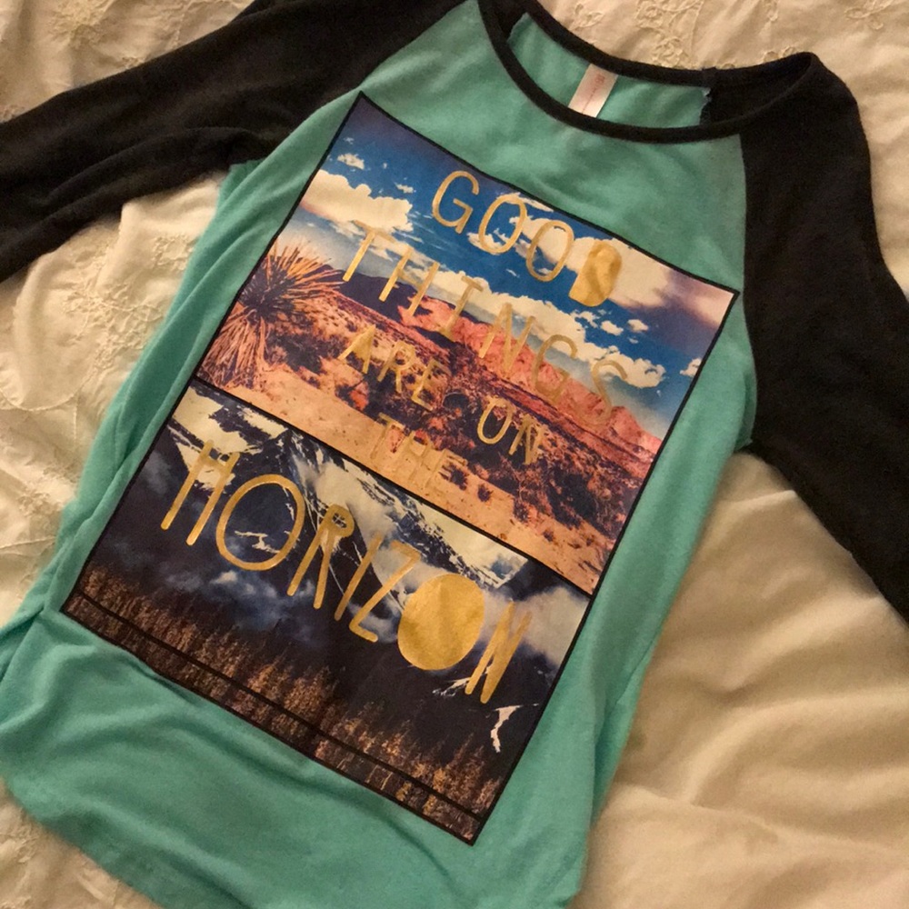 cute 3/4 length long sleeve